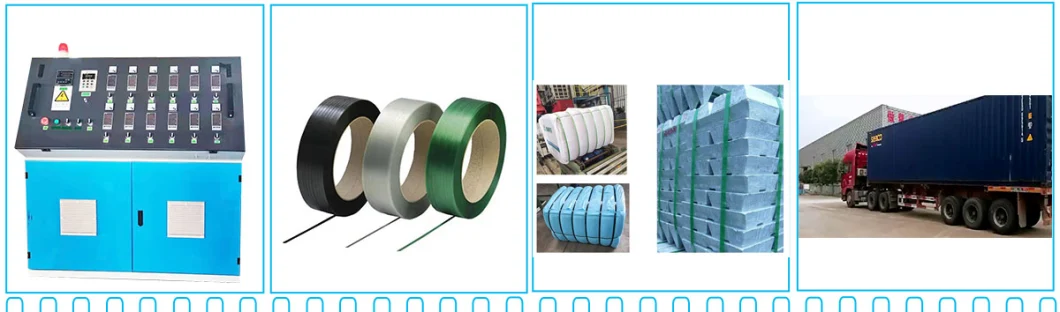 Factory Directly Selling Pet Strapping Binding Strip Strap Sheet Making Machine Extrusion Line