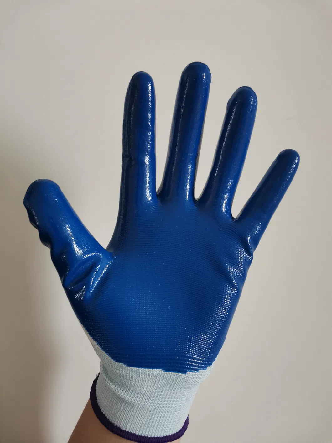 Comfortable Breathable Durable Protective Industrial Latex Foam Coated Labor Safety Working Glove