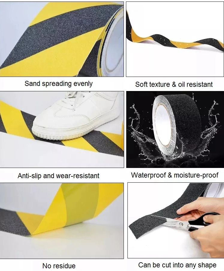 Waterproof Safety Walk Strong Adhesive Anti Slip Tape PVC Tape