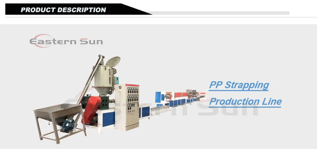 Automatic PP/Pet Strapping Band Production Line / Packing Belt Strap Band Plastic Machine