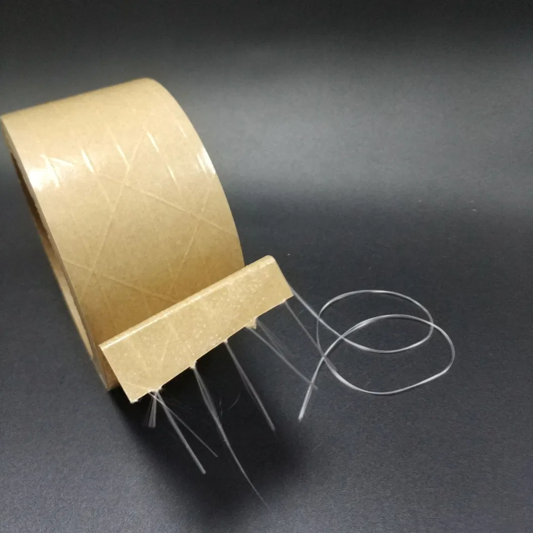 Reinforced Sealing Packing Gummed Self Adhesive Kraft Paper Tape Water Activated Adhesive Tape