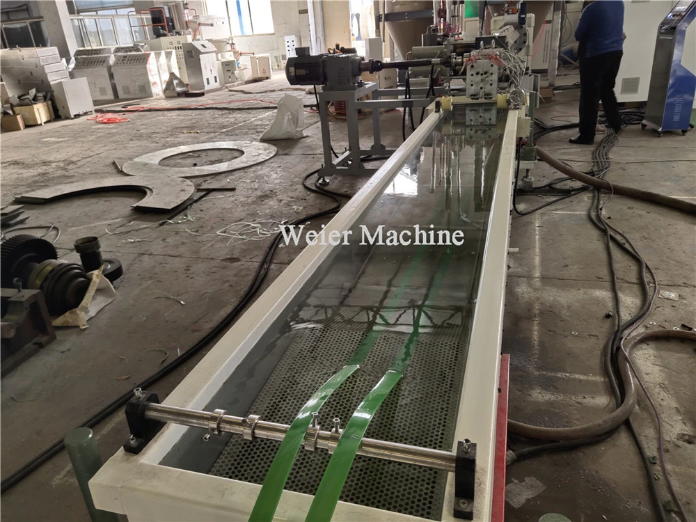 Pet PP Strap Band Production Line Strapping Belt Roll Extrusion Packing Strip Tape Making Machine