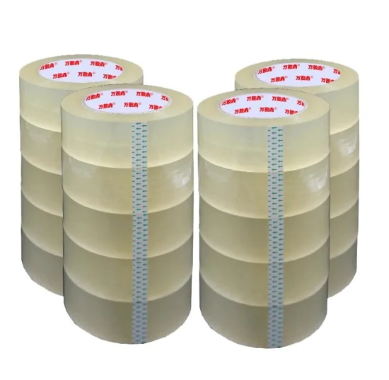 Strong Adhesion BOPP Industrial Shipping Box Clear Packaging Tape Transparent Carton Packaging Tape