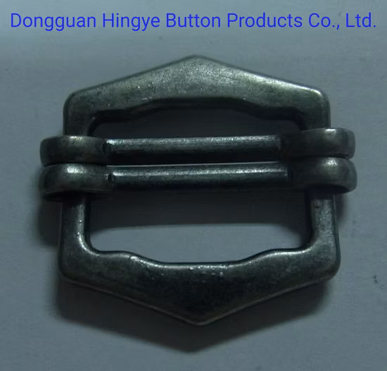 Metal Wire Buckle Webbing Slider for Bag Garment Shoes Accessories Alloy Slider Adjustable Buckle